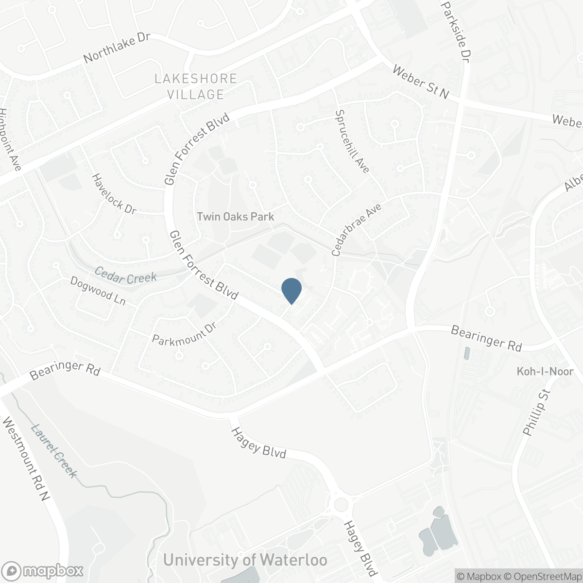 530 GLEN FORREST BOULEVARD, Waterloo, Ontario N2L 4J1